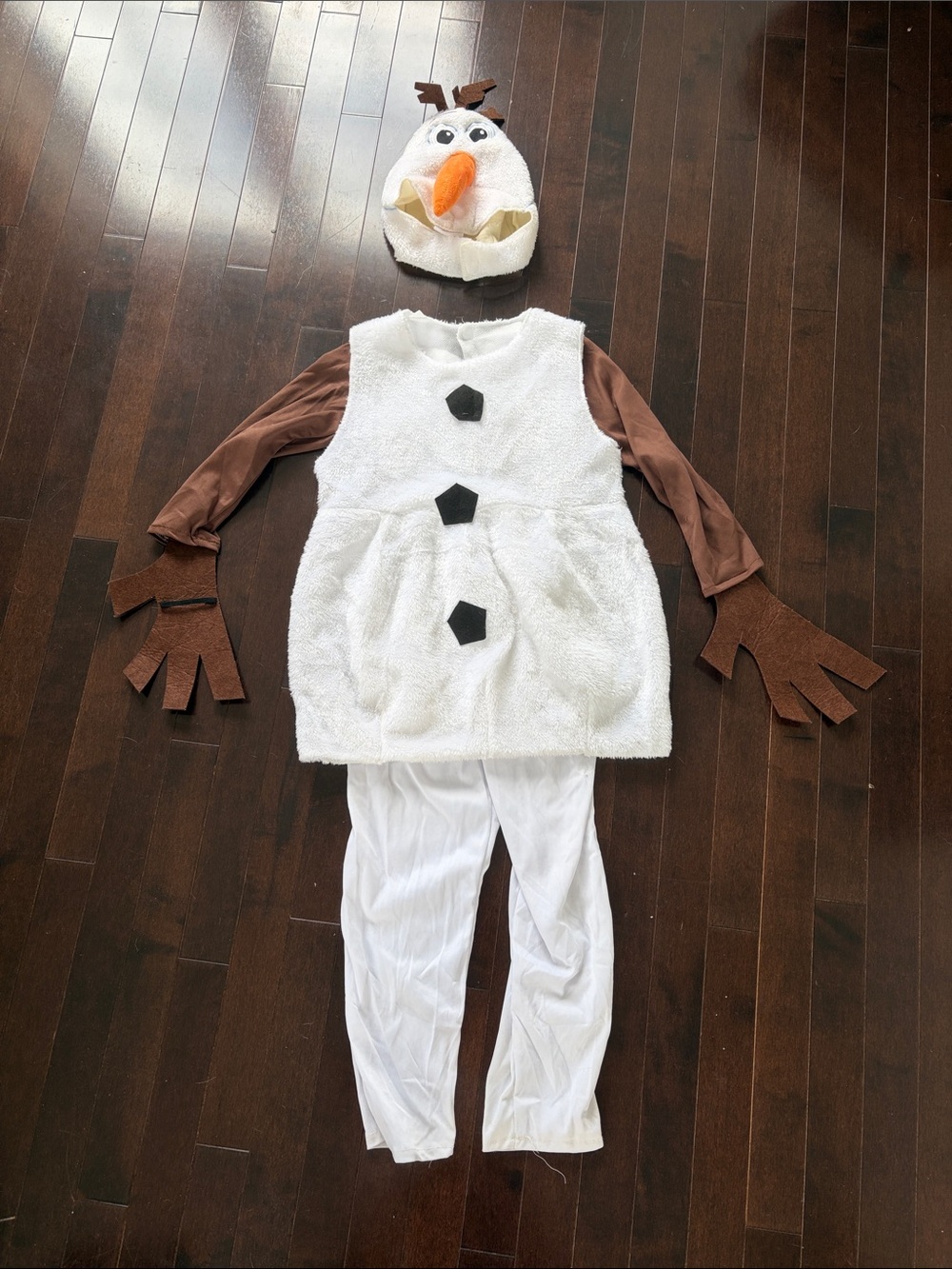 Kids Olaf/Snowman Costume